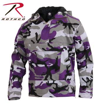 purple anorak jacket