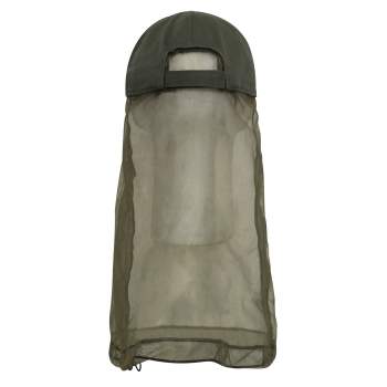 Baseball cap with mosquito hot sale netting