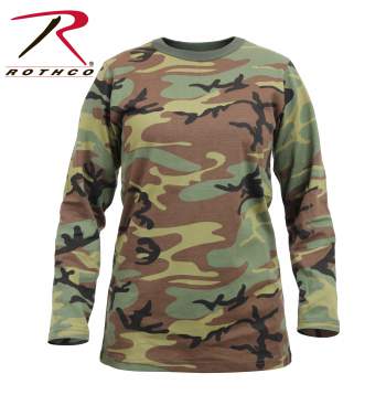 Womens camo shirt long sleeve Clearance