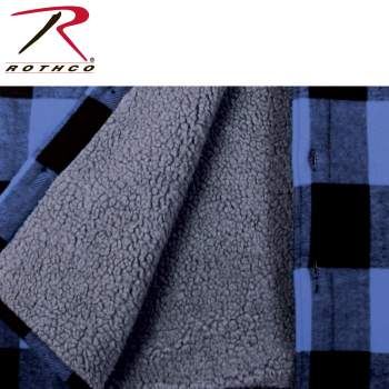 flannel shirt sherpa lined