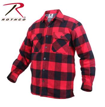 Rothco Buffalo Plaid Sherpa Lined Jacket