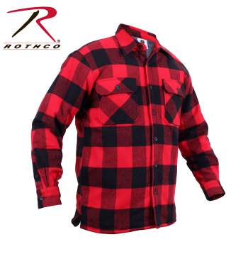 Rothco Buffalo Plaid Sherpa Lined Jacket