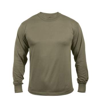 Rothco Moisture Wicking Long Sleeve T-Shirt, moisture-wicking, sweat-wicking, sweat-wicking fabric, sweat-wicking clothing, moisture-wicking fabric, moisture-wicking clothing, moisture-wicking shirts, long sleeve, long sleeve shirts, olive drab long sleeve shirt, full sleeve shirts, long sleeve tee, long sleeve shirts for men, men's long sleeve, performance wear, Moisture-Wicking Long Sleeve T-Shirt, dry wick shirt, dry wick long sleeve shirt, moisture-wicking t-shirts, water wicking shirt, sweat-wicking shirt, wicking shirts, dry wick t-shirts, wicking t-shirts, running shirt, long sleeve running shirt, wicking shirt, quick-dry shirt, long-sleeved shirt, long sleeve, performance long sleeve shirt