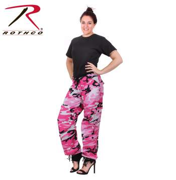 pink fatigue pants
