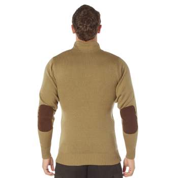 Sweater With Elbow Patches 