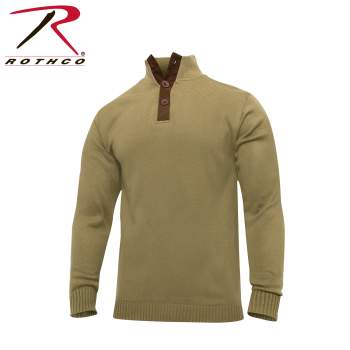 sweater with 3 buttons