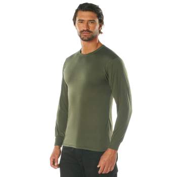 Cold Weather Base Shirt for Men - Long Sleeve