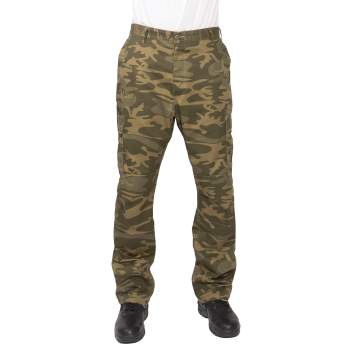 Yellow Camouflage Military BDU Pants Cargo Fatigues Fashion Trouser Camo  Bottoms : : Clothing, Shoes & Accessories