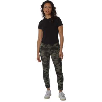 Rothco Women's Camo Vintage Paratrooper Fatigue Pants (Subdued Pink Ca