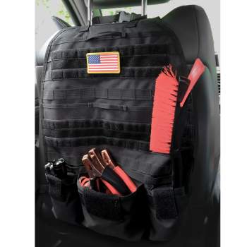 Truck Seat Back Organizer Tactical MOLLE Car Cover Vehicle Panel Storage Bag