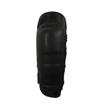 protective tactical knee shin guards hard shell black size medium rothco 3903 