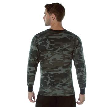 Rothco Long Sleeve T-Shirt, Woodland Camo, 4X : : Clothing, Shoes  & Accessories