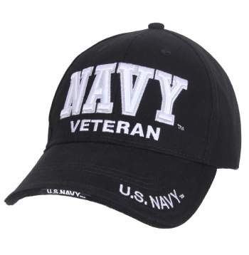 Navy veteran fitted hat hotsell