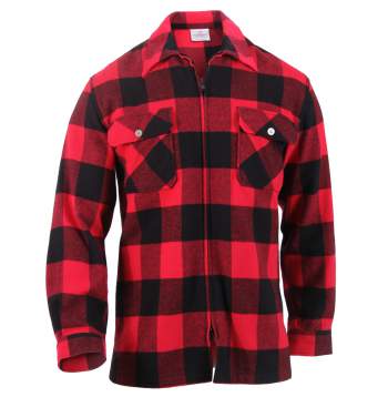 Rothco Extra Heavyweight Buffalo Plaid Sherpa Lined Flannel Shirts