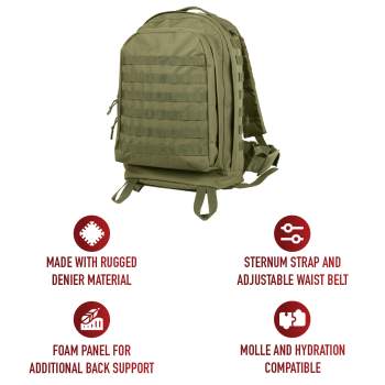 Rothco MOLLE II 3 Day Assault Pack