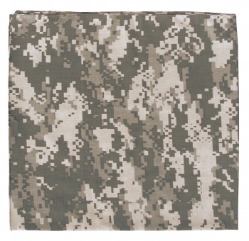 Headwrap Bandanna Do-Rag ACU Digital Camouflage Cotton Biker  Rothco 5178 New 