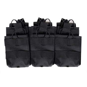 Rothco MOLLE Open Top Six Rifle Mag Pouch
