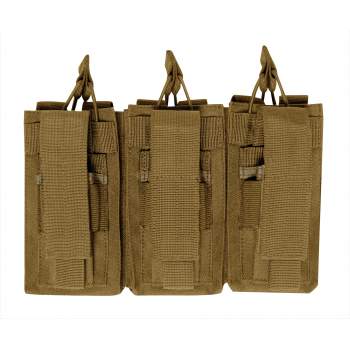 Rothco MOLLE Triple Kangaroo Rifle and Pistol Mag Pouch