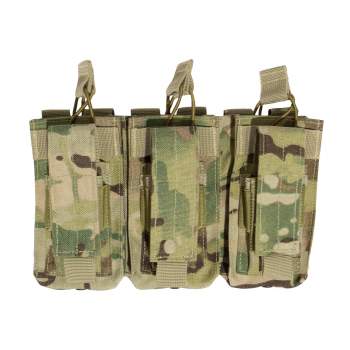 Rothco MOLLE Triple Kangaroo Rifle and Pistol Mag Pouch
