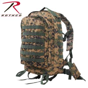 20/" X 12/" X 7/" Rothco 40129 ACU Digi M.O.L.L.E II 3 Day Assault Pack
