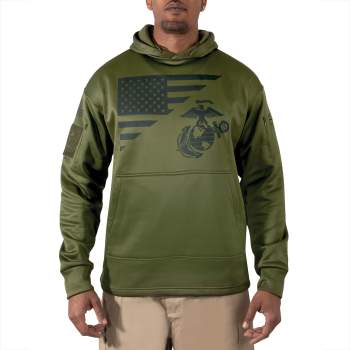 Usmc zip up hoodie hot sale