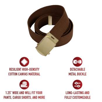 Rothco Military Web Belts 54 Inches Long