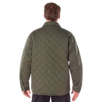 Rothco diamond quilted sales flight jacket