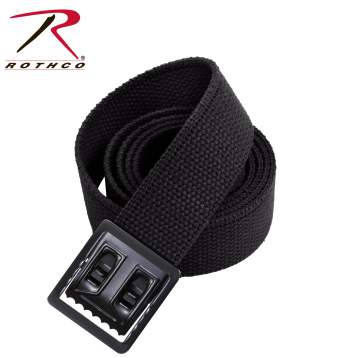 military web belts open face buckle