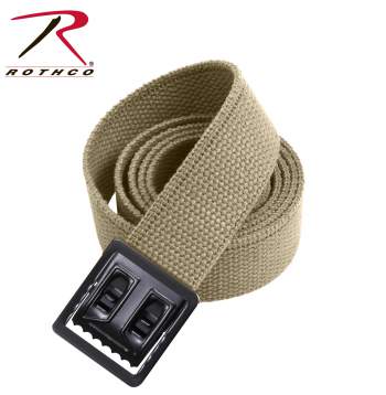 military web belts open face buckle