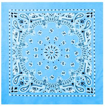 6-PACK Olive Green Paisley Large Bandanas Six 27" Trainmen Cotton Biker Headwrap 