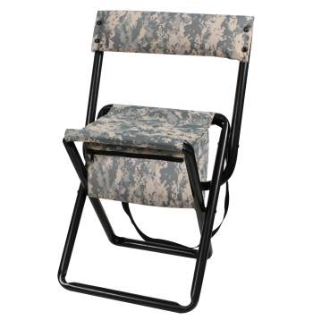 Camo store folding stool