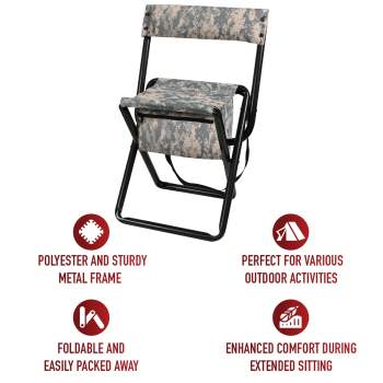 Hunting stool with backrest best sale