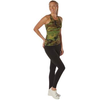 Rothco Womens Camo Workout Performance Tank Top