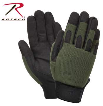 Rothco Safety Green Gloves with Reflective Tape Rothco Safety Green Gloves with Reflective Tape