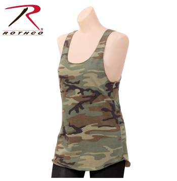 Rothco Womens Camo Racerback Tank Top