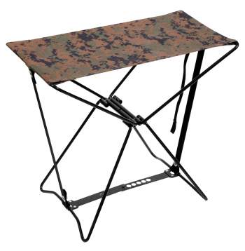 Deluxe Camping Stool With Pouch Camo Hunting Stool Rothco 