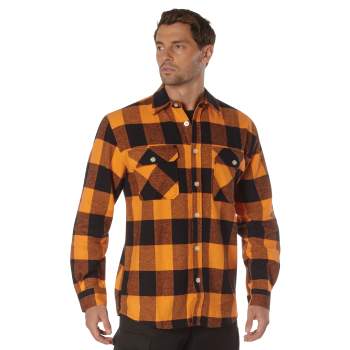 Heavyweight plaid flannel shirt online