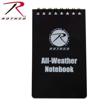 all weather notebook, notebook, waterproof notebook, water-proof notebook, all-weather writing, write in the rain, Tactical Notebook, Rothco Notebook, All Weather Note Pad, Rite In The Rain, Waterproof Notepad, Right in the rain notebook, write in the rain, waterproof field journal, 