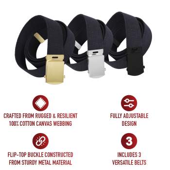 Rothco military web belts on sale