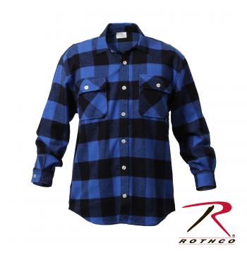 big and tall buffalo plaid flannel shirt