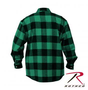 plaid green shirt