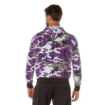 Purple camo hoodie new arrivals