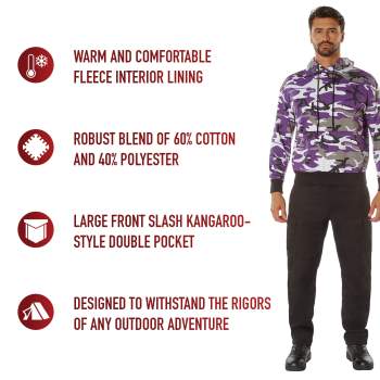 Rothco Camo Pullover Hooded Sweatshirt