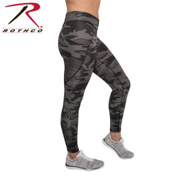 camo leggings with pockets