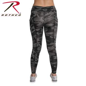 camo leggings with pockets