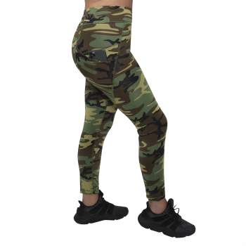 Camo Leggings With Pockets