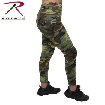 Womens camo workout leggings Clearance