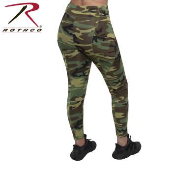 camouflage workout tights