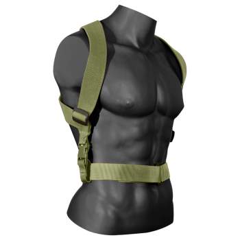 Tactical outlet belt suspenders