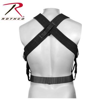 Belt sold separately Combat Suspenders Tactical Adjustable Green Rothco 49195